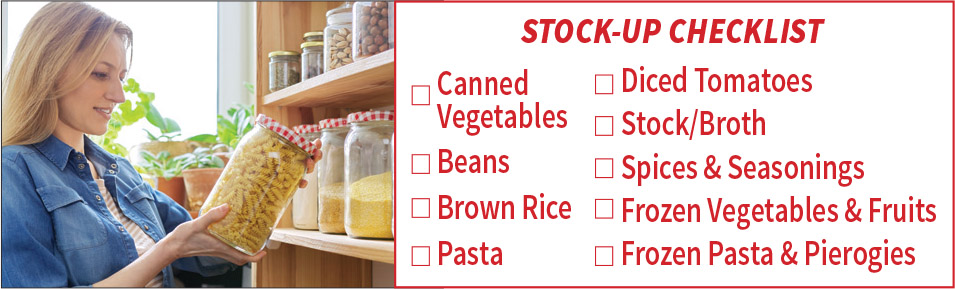 Stock-Up Checklist