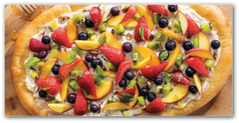 Dessert Fruit Pizza