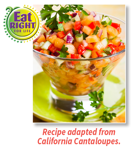 Cantaloupe Salsa