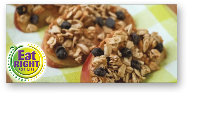 Heart Healthy Peanut Butter & Apple Wedges