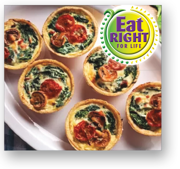 Heart Healthy Mini Quiches